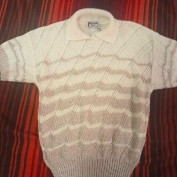 🤠Kenneth Too Lightweight Short Sleeve Sweater Size Small - Picture 1 of 5
